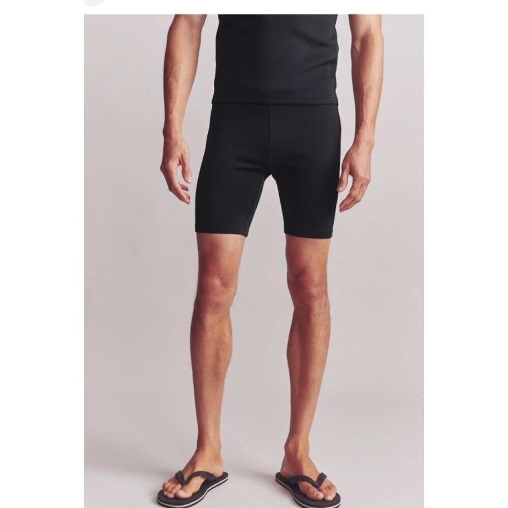 Rhone Men's Freeride Jammer Shorts XXL Black Swimwear Compression NWT Active